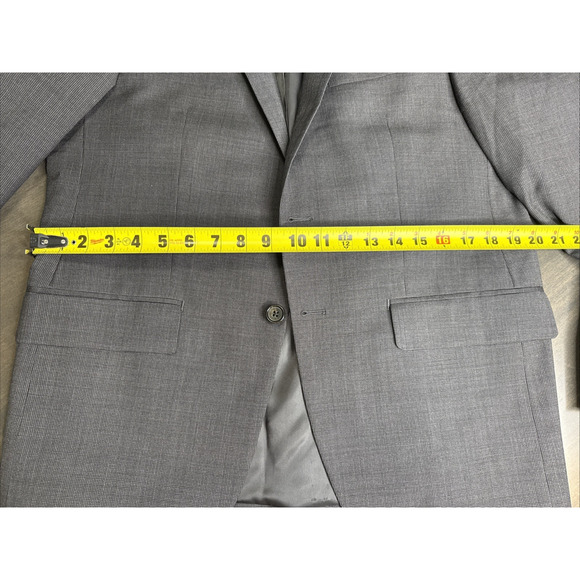 Ralph Lauren Men's Plaid Wool Blazer Suit Jacket Made for Dillard's 40S - Picture 7 of 13